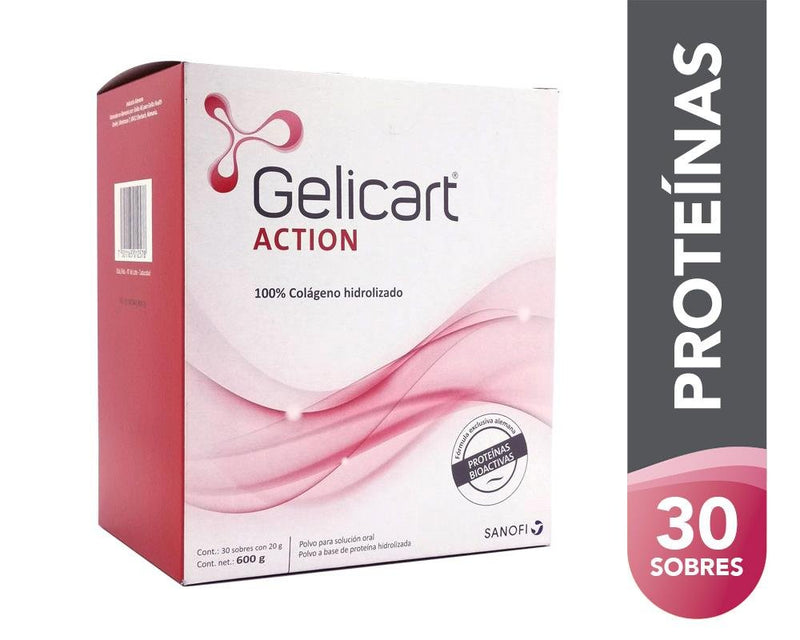 Gelicart Action 20Gr X 30 Sobres - Farmacias Arrocha