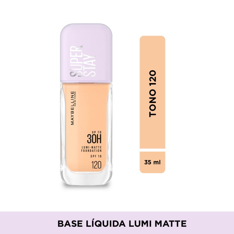 Base líquida Maybelline SuperStay Lumi Matte 35 ml - Farmacias Arrocha