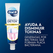 Pasta de dientes Oral - B Pack detox Sarro Prevent 31 ml + Cepillo de dientes Indicator Negro - Farmacias Arrocha