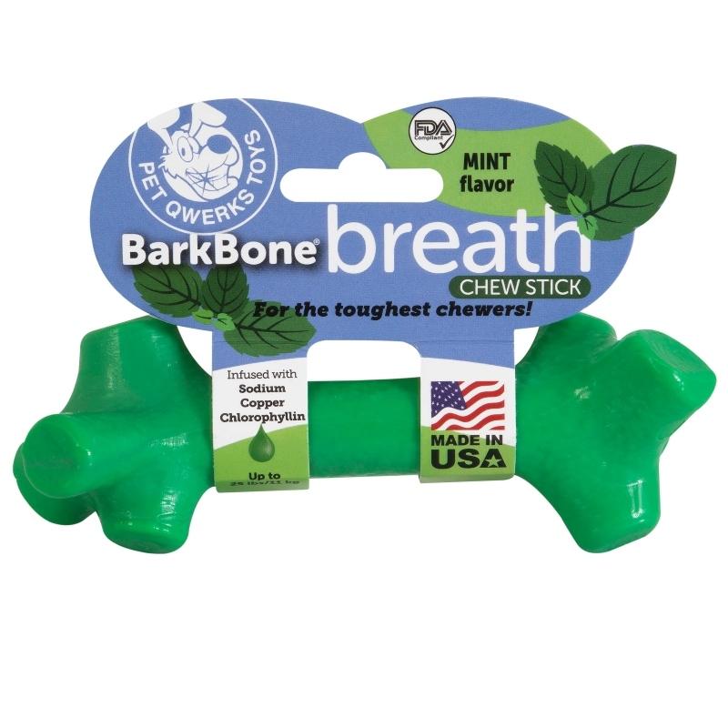 Pet Qwerks Toys Barkbone Stick Menta Medium - Farmacias Arrocha