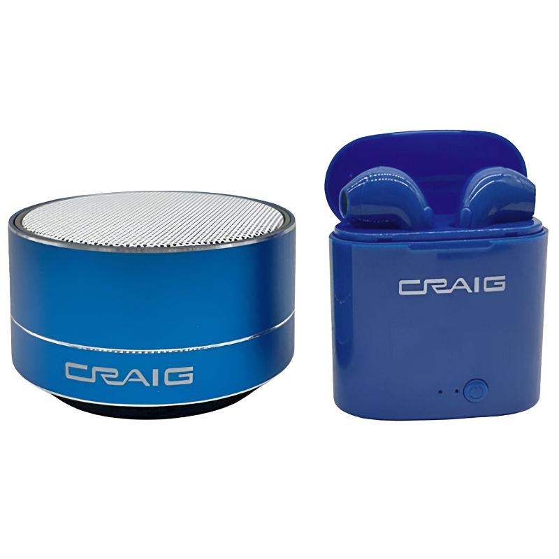 Craig Combo de Mini Bocina Y Audifonos Recargables - Farmacias Arrocha