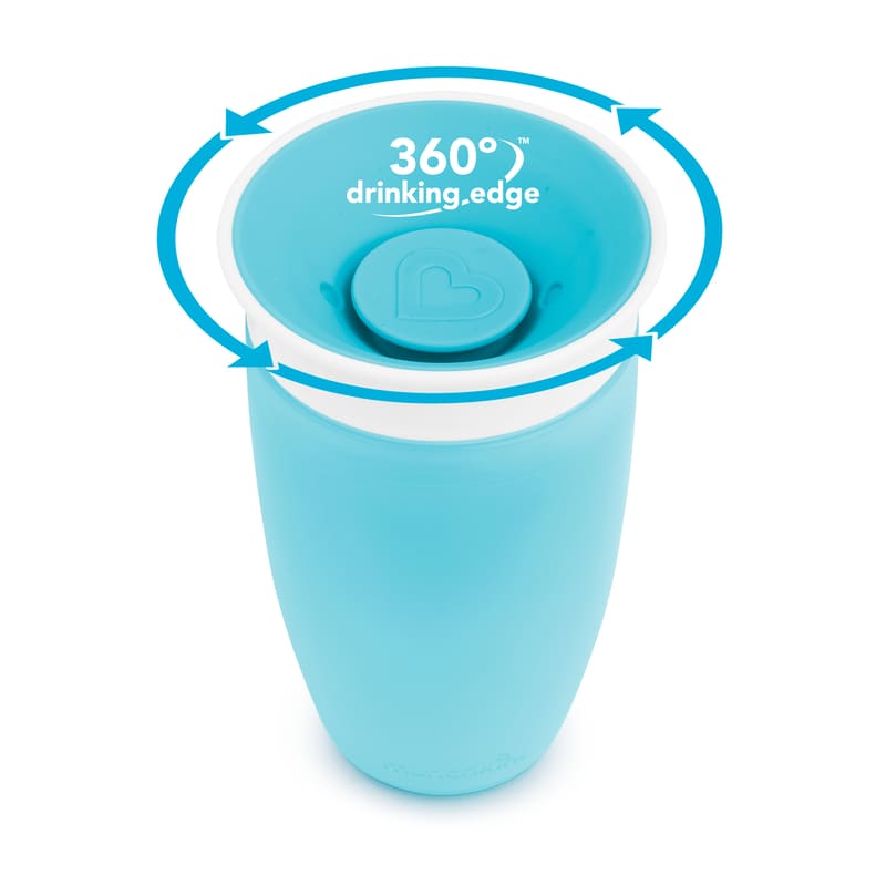 Munchkin Vaso 360 - 10Oz. Con Tapa - Farmacias Arrocha