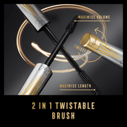 Max Factor Mascara Masterpiece 2 in1 Lash Wow Black - Farmacias Arrocha