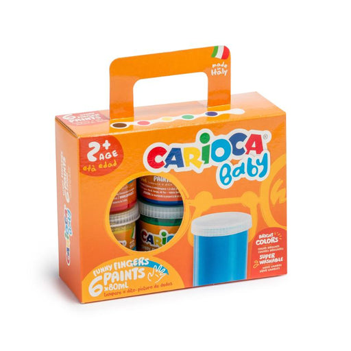 Carioca Baby Finger Paints 80Ml - Farmacias Arrocha