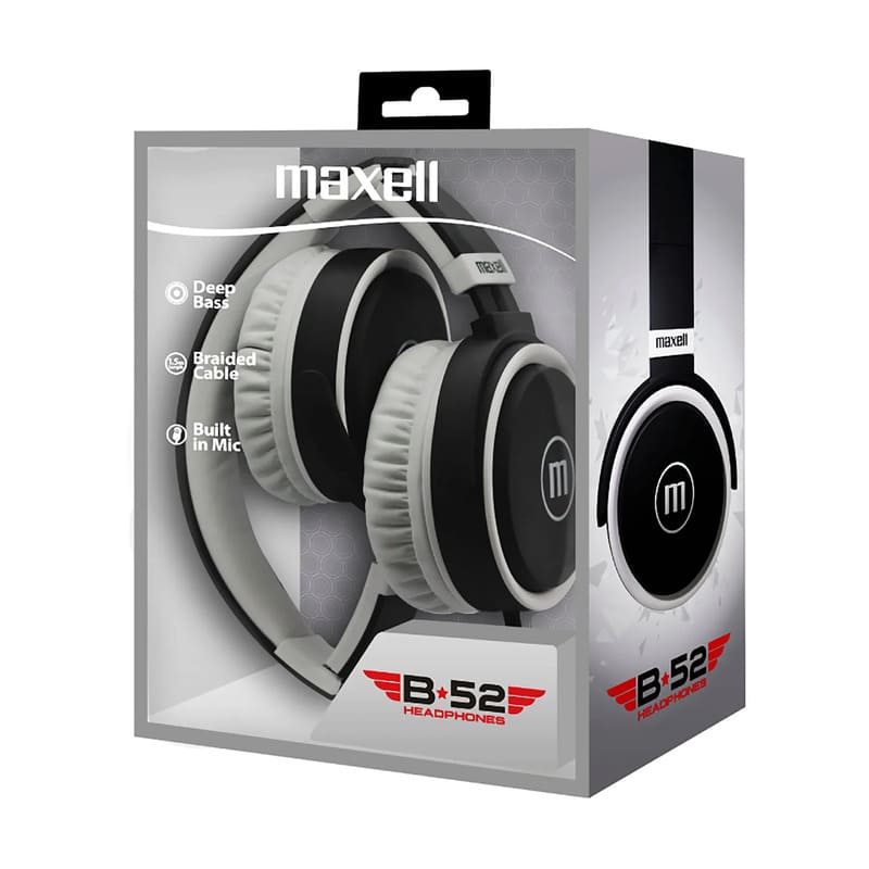 Maxell Audifonos B52 Con Microfono - Farmacias Arrocha