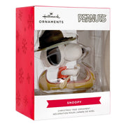 CAMP SNOOPY IN CANOE ORNAMENT - Farmacias Arrocha