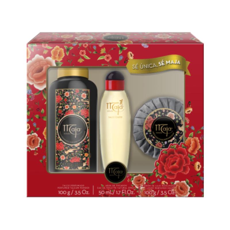 Maja Set Clasica Talco 100 G + Edt 50 Ml + Jabon 100 G - Farmacias Arrocha