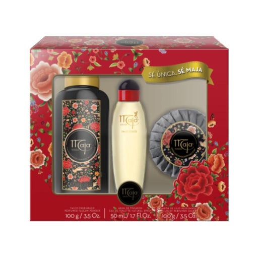 Maja Set Clasica Talco 100 G + Edt 50 Ml + Jabon 100 G - Farmacias Arrocha