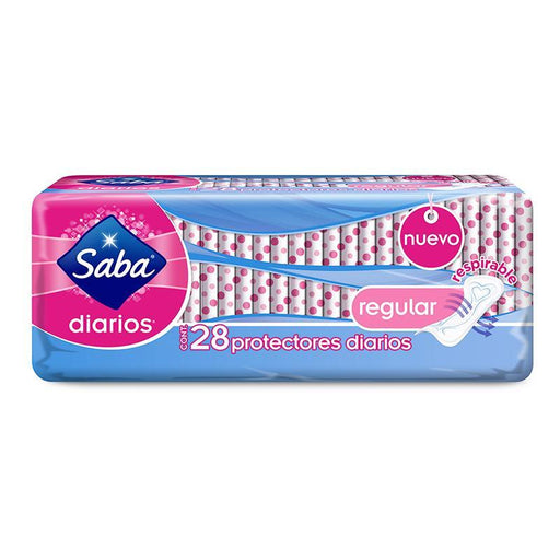 Saba Protectores Diarios Regulares 28'S - Farmacias Arrocha