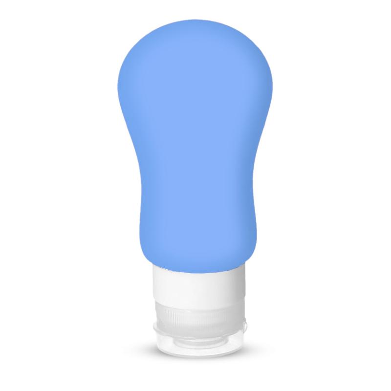 Botella de Silicón Rellenable Azul 80 ml - Farmacias Arrocha