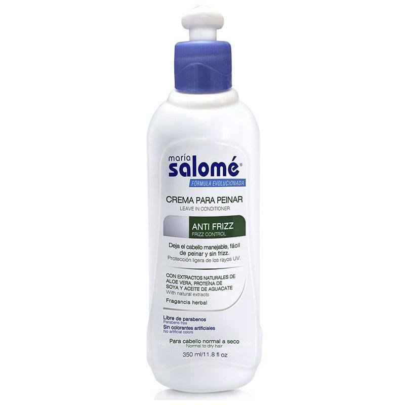 María Salomé Crema De Peinar Anti Frizz 350Ml - Farmacias Arrocha