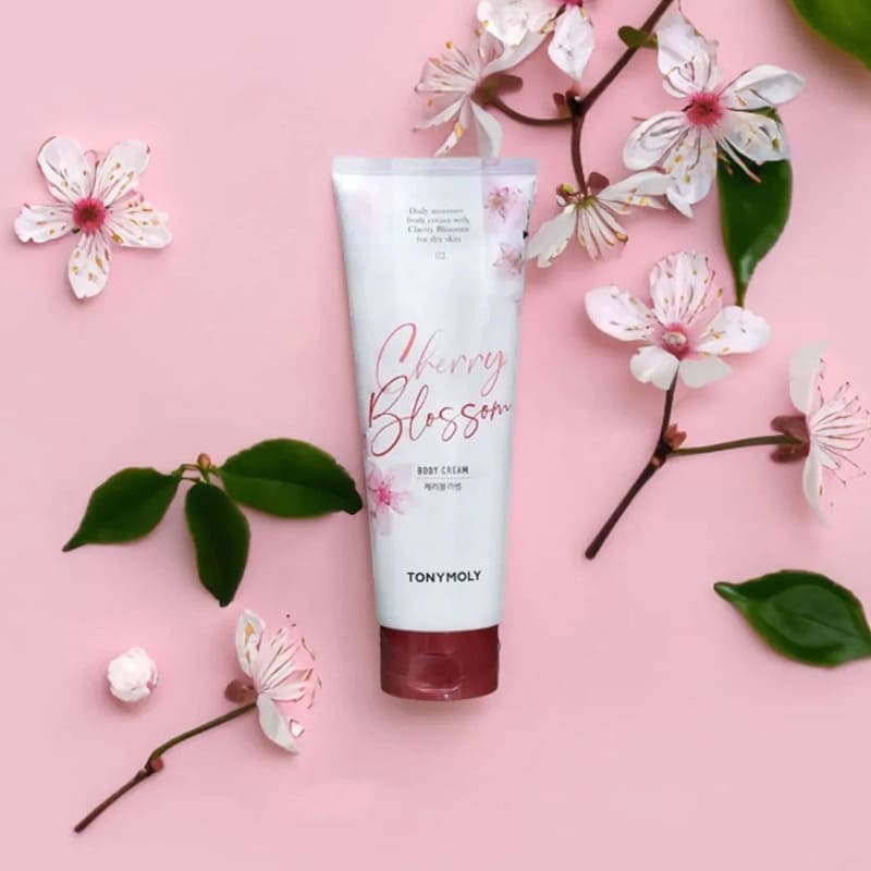 Tony Moly Cherry Blossom Chok Chok Body Cream - Farmacias Arrocha