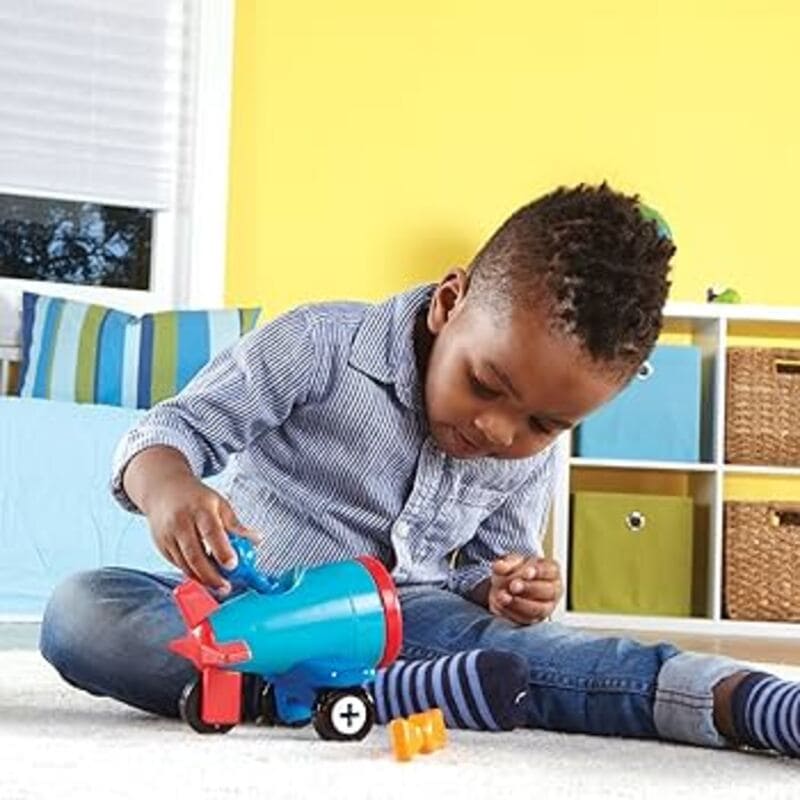 Learning Resources 1 - 2 - 3 Build It!™ Car - Plane - Boat - Farmacias Arrocha