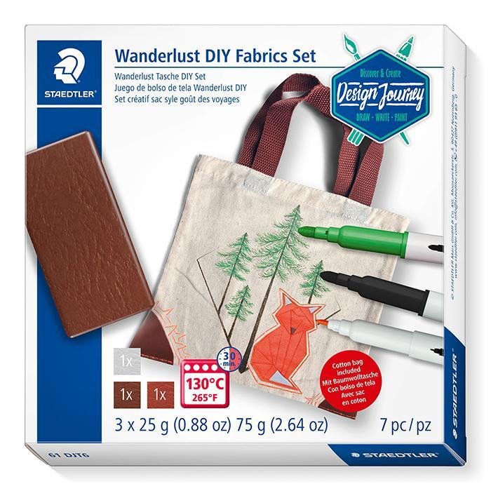 Staedler Set Djts Wanderlust Diy Fabrics - Farmacias Arrocha