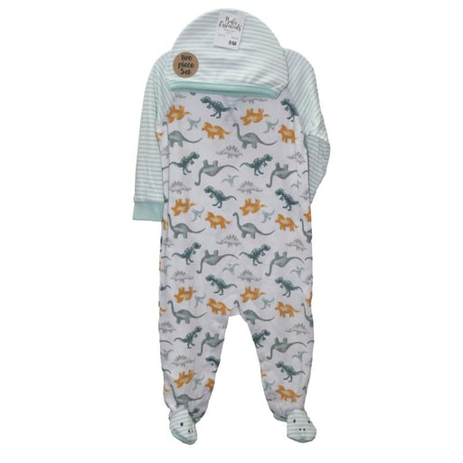 Baby Essentials Set de 2 Piezas Con Gorro y Mameluco Para Bebé 9M Dinosaurio - Farmacias Arrocha