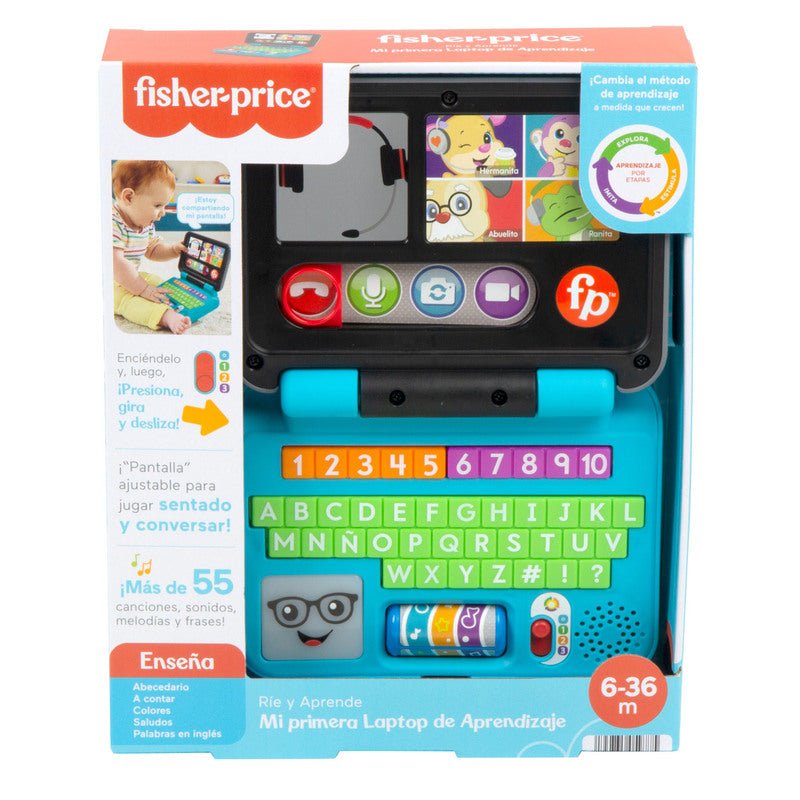 Fisher - Price Juguete Para Bebés Primer Laptop De Aprendizaje - Farmacias Arrocha
