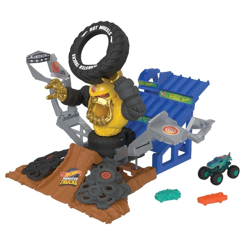 Monster Trucks Hot Wheels Monster Trucks Arena De Demolición Gor - Zilla Destructor - Farmacias Arrocha