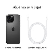 iPhone 16 Pro Max 256GB Black Titanium - Farmacias Arrocha