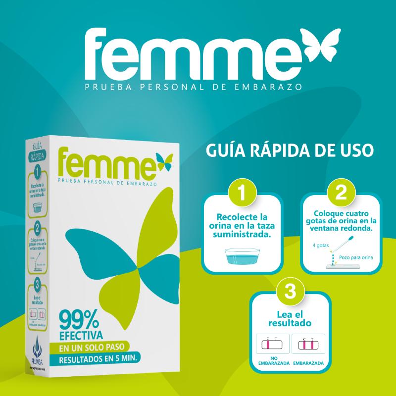 Femme Prueba De Embarazo - Farmacias Arrocha