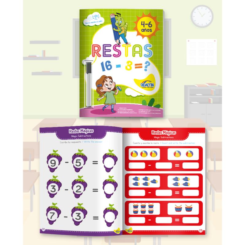 Didactin Libro Laminado Restas - Farmacias Arrocha