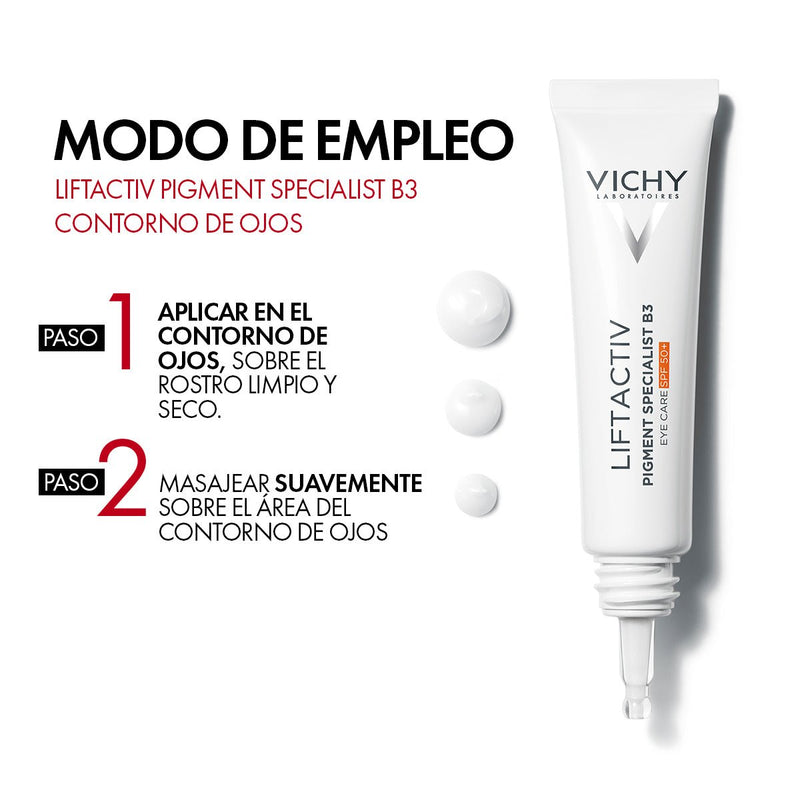 Vichy Liftactiv Pigment Specialist B3 Contorno de Ojos 15ml - Farmacias Arrocha