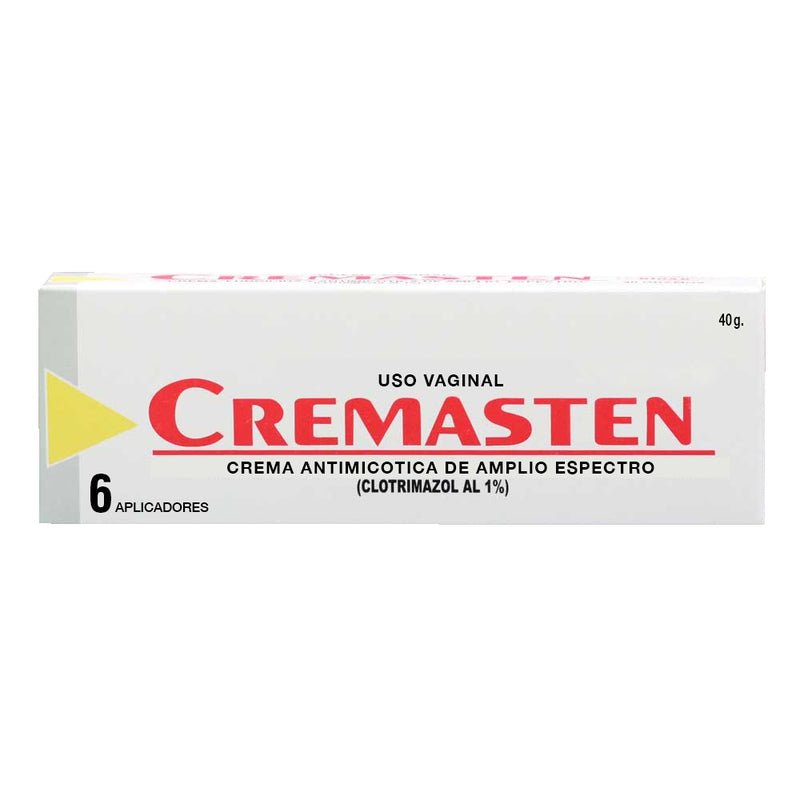 Cremasten Vaginal 1% Tubo 40G+6 Aplicad - Farmacias Arrocha