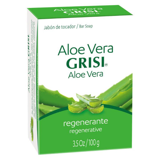 Grisi Jabon En Barra Aloe Vera 100 G - Farmacias Arrocha