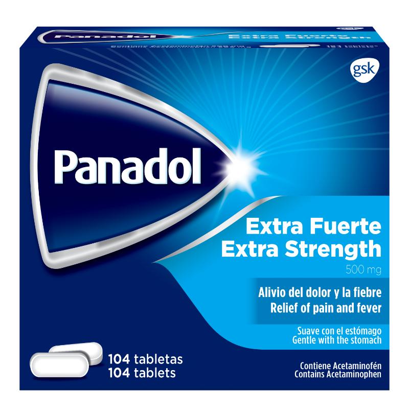 Panadol Extra Fuerte x104 - Farmacias Arrocha
