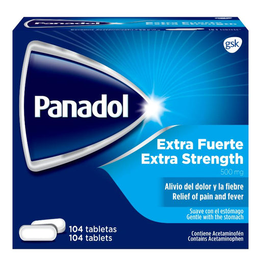 Panadol Extra Fuerte x104 - Farmacias Arrocha