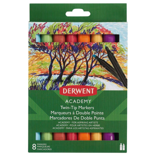 Derwent Academy Marcadores de Doble Punta - Farmacias Arrocha