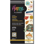 Happy Planner Woodland Seasons 30 Sheet Sticker Value Pack - Farmacias Arrocha