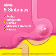 Pepto - Bismol Suspensión Sabor Original 236 Ml - Alivio Para El Malestar Estomacal - Farmacias Arrocha
