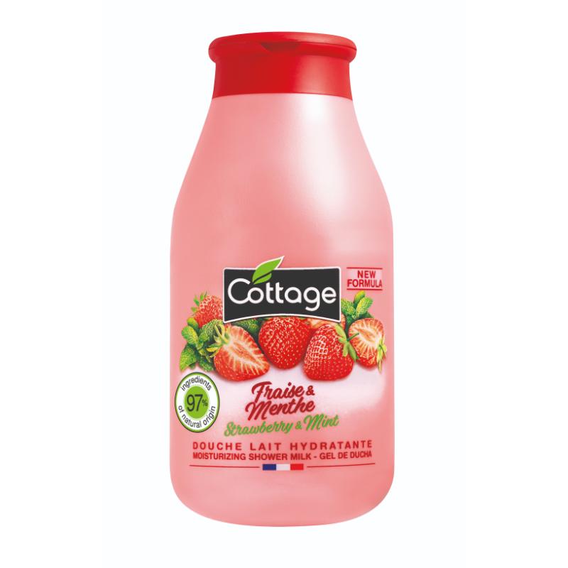Cottage Shower Milk Straw Mint 250 Ml - Farmacias Arrocha