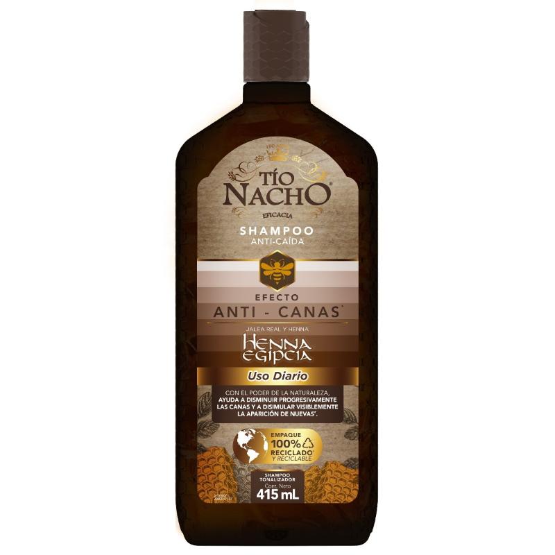 Tío Nacho Shampoo Sustentable Henna Glbâ  415Ml/12 - Farmacias Arrocha