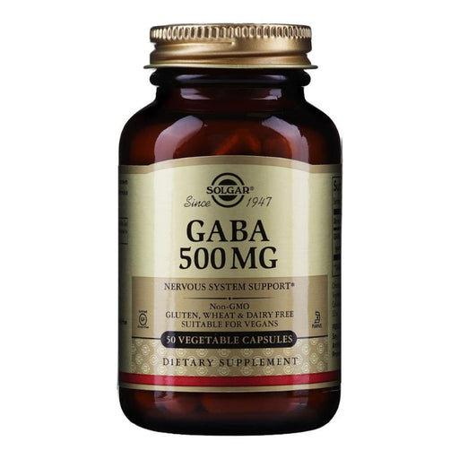 Solgar Gaba 500Mg 25X50 Cap Us - Farmacias Arrocha