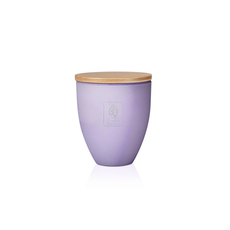 Giardino Benessere Scented Candle In Precious Glass With Lid - Bianco Laos - Farmacias Arrocha