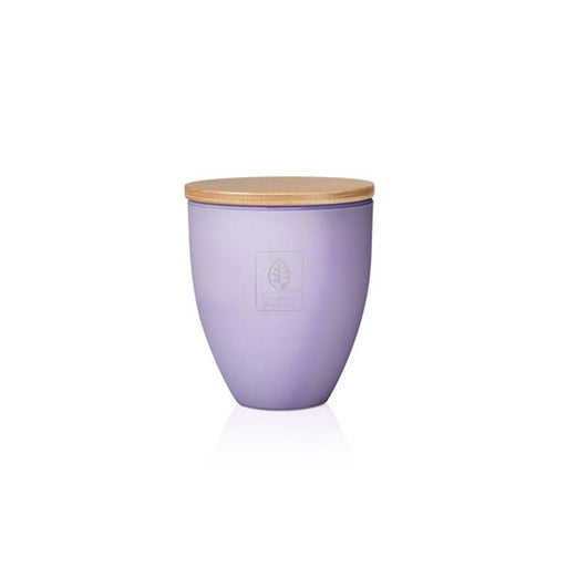 Giardino Benessere Scented Candle In Precious Glass With Lid - Bianco Laos - Farmacias Arrocha
