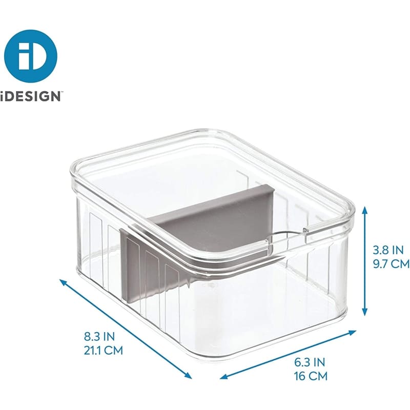iDesign Crisp Small Divided Bin - Farmacias Arrocha