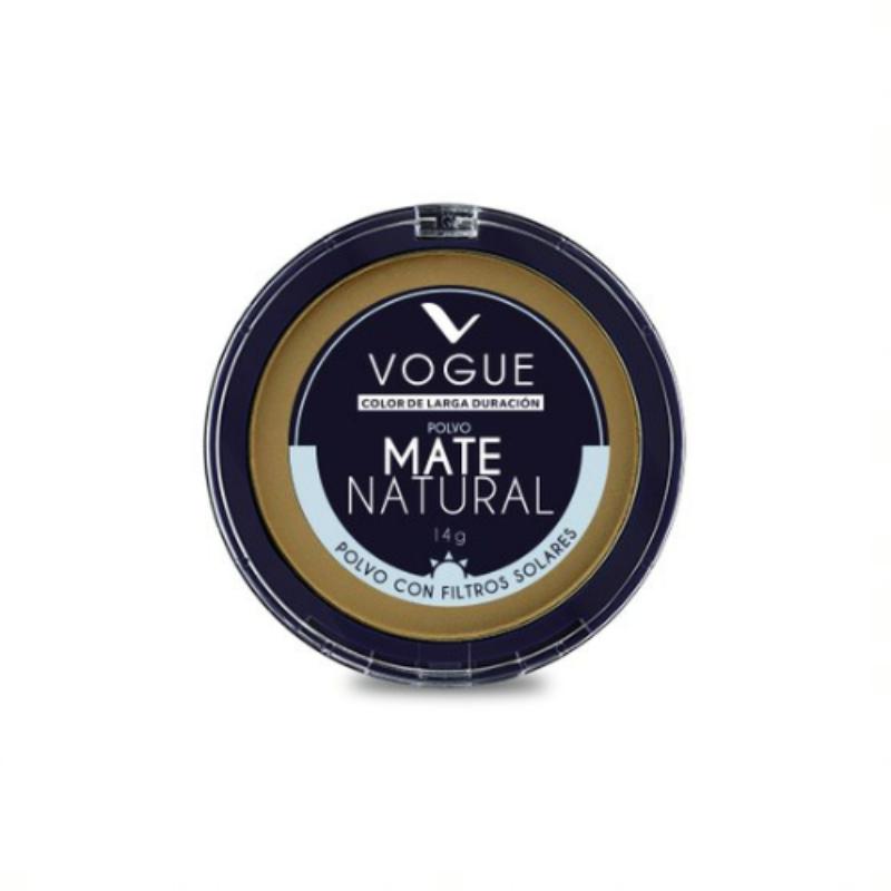 Vogue Polvo Compacto Mate Natural Con ácido Hialurónico - Farmacias Arrocha