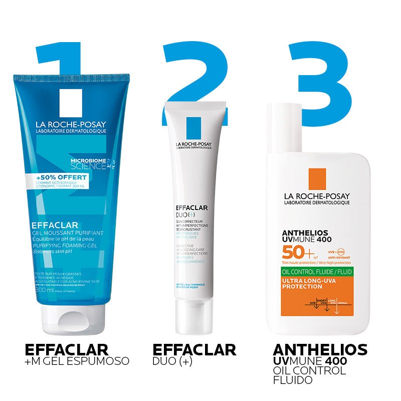 La Roche Posay Effaclar Gel Limpiador Para Piel Grasa 300Ml - Farmacias Arrocha