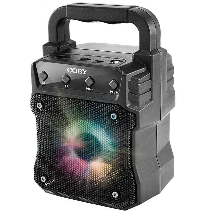Coby Mini Bocina Recargable Con Luces Ritmicas - Farmacias Arrocha
