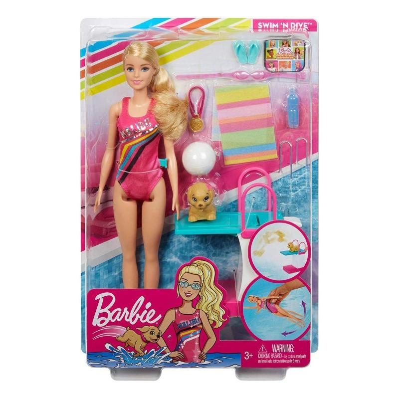 Barbie Muñeca Nadadora Con Accesorios - Farmacias Arrocha