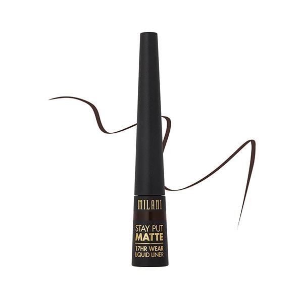 Milani Stay Put Matte 17Hr Wear Liquid Eyeliner- Delineador Liquido Matte - Farmacias Arrocha