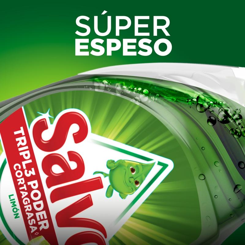Lavaplatos Líquido Salvo Limón, 300ml - Farmacias Arrocha
