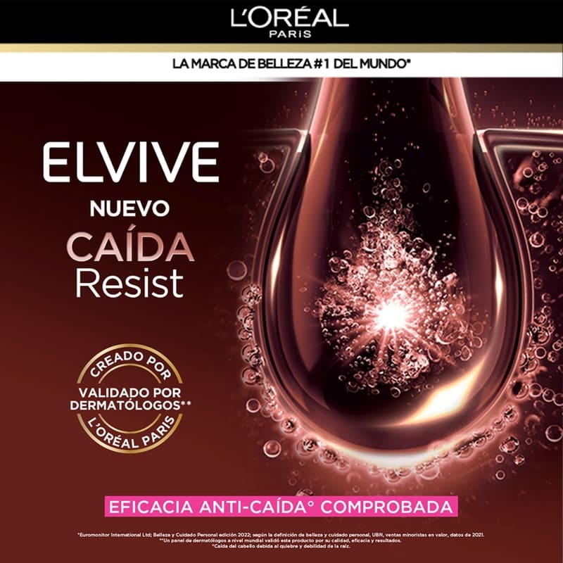 L´Oreal Paris Elvive Caida Resist Con (Aminexil) Acondicionador Anti Quiebre 370 Ml - Farmacias Arrocha