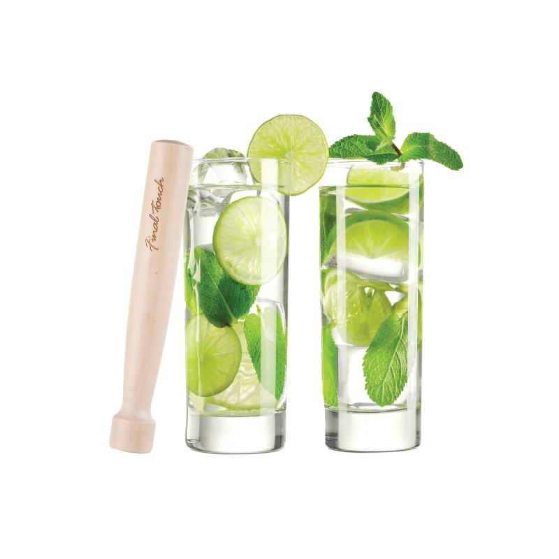 Final Touch Set De Vasos Para Mojitos Con Mortero - Farmacias Arrocha