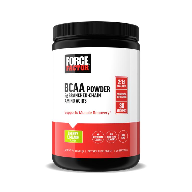 Force Factor Bcaa Powder Cherry Limeade Dietary Supplement - Farmacias Arrocha