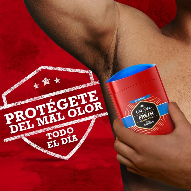 Barra Desodorante Old Spice Fresh 50 g - Farmacias Arrocha