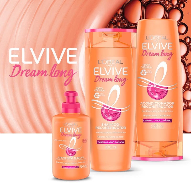 Elvive Dream Long Crema Para Peinar Stop Tijeras 300Ml - Farmacias Arrocha