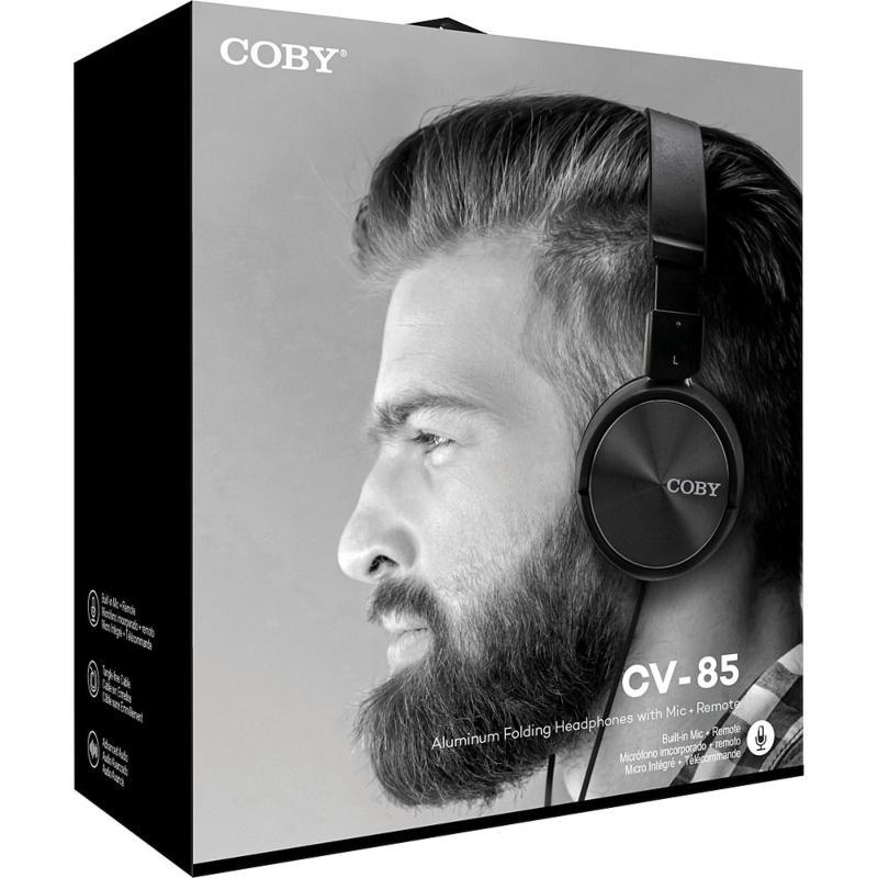 Coby Headphones Adj Headband Black - Farmacias Arrocha